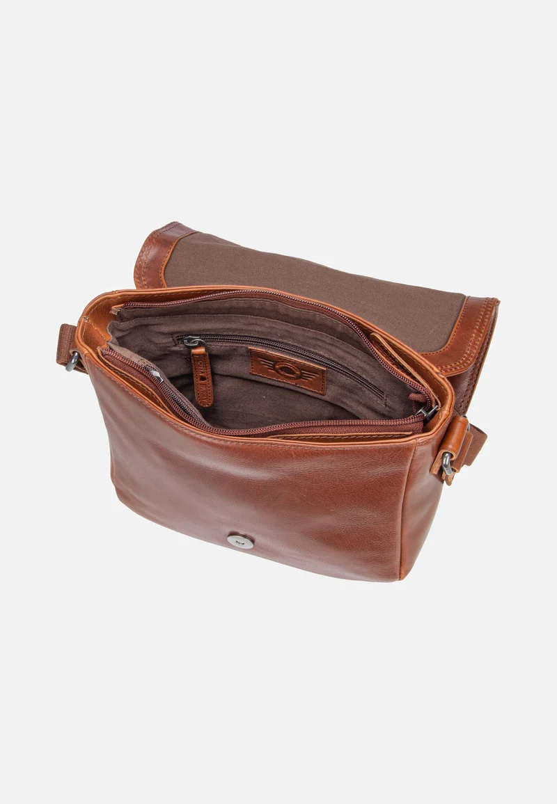 Waxy Vintage Crossbody Bag Tobacco Nut - Crossbody Bag