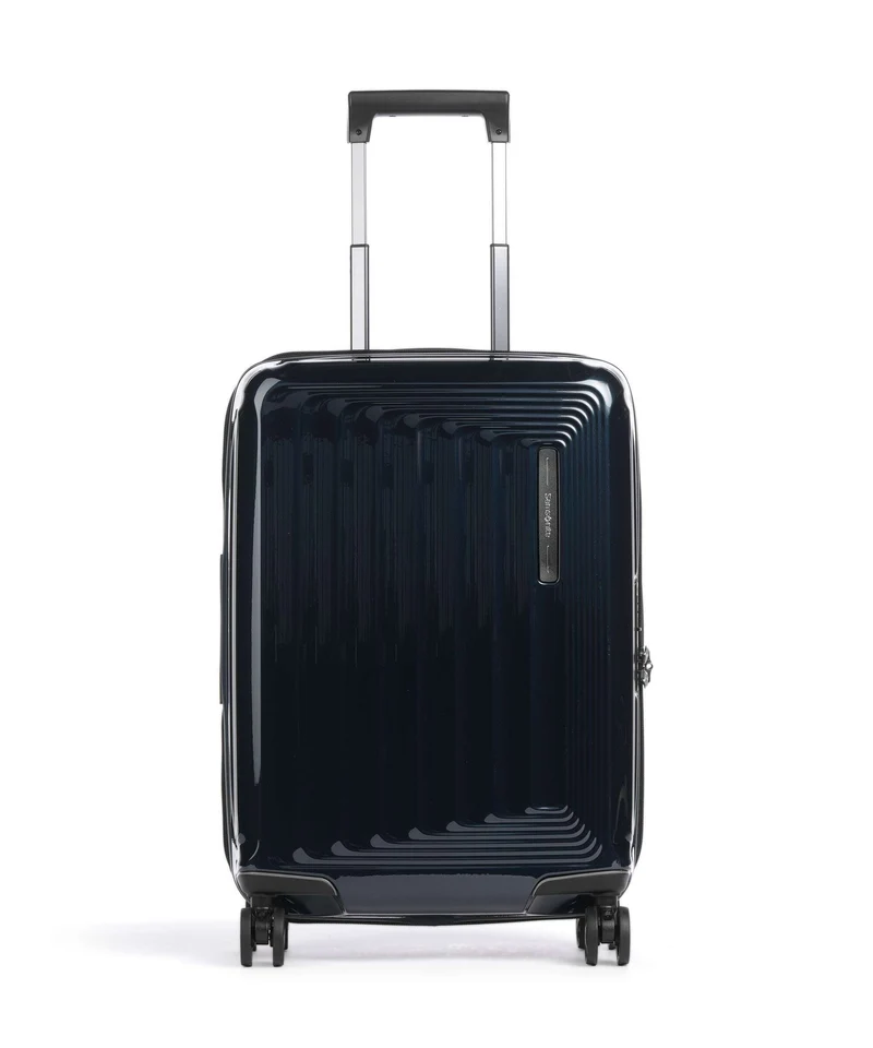 Samsonite Nuon 4-Rollen Trolley metallic dark blue