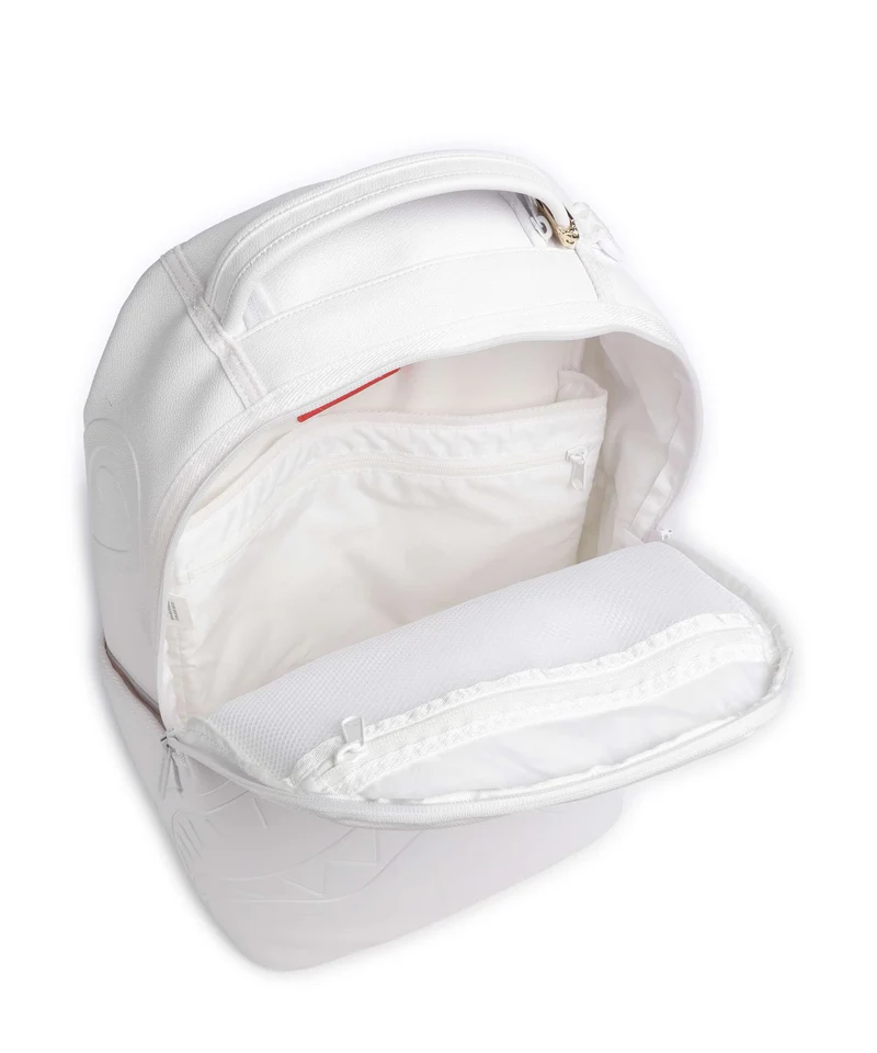 Sprayground Gold Brick Luxe White Rucksack white