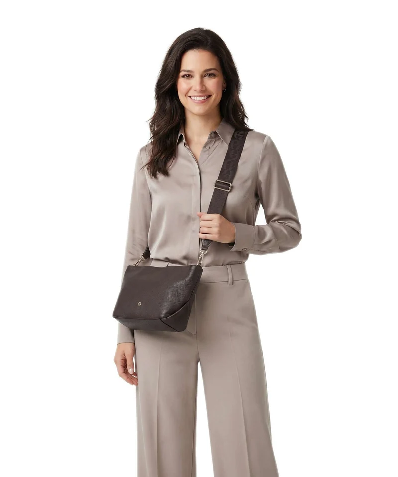 Aigner Paola Umhängetasche soil brown