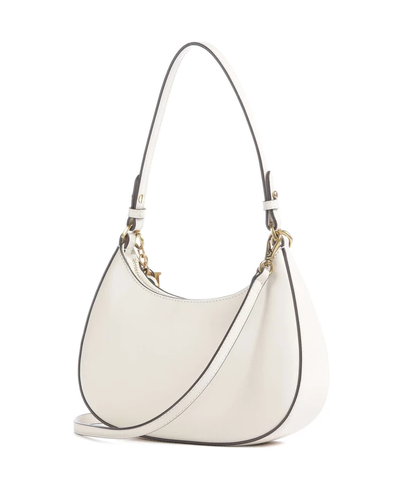 Lauren Ralph Lauren Marcy Medium Schultertasche soft white