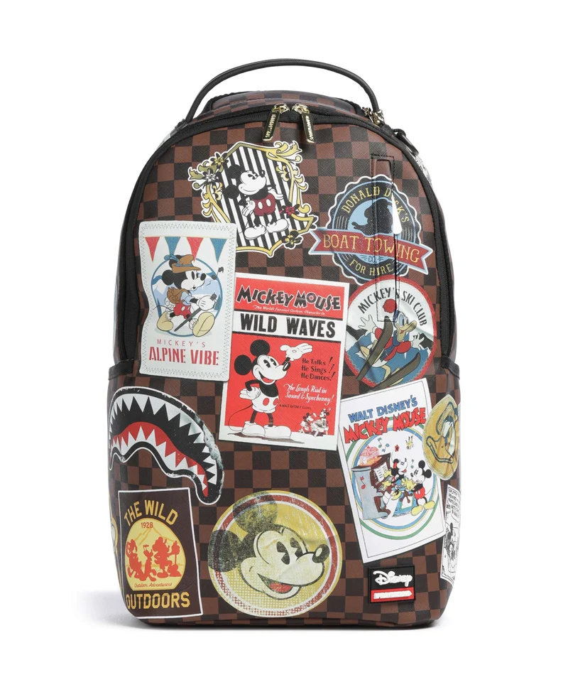 Sprayground Mickey Mouse Global Mogul Rucksack brown