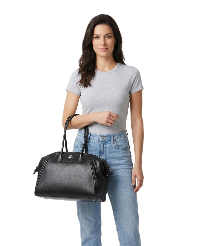 Vivienne Westwood Shirley Supple Shopper black