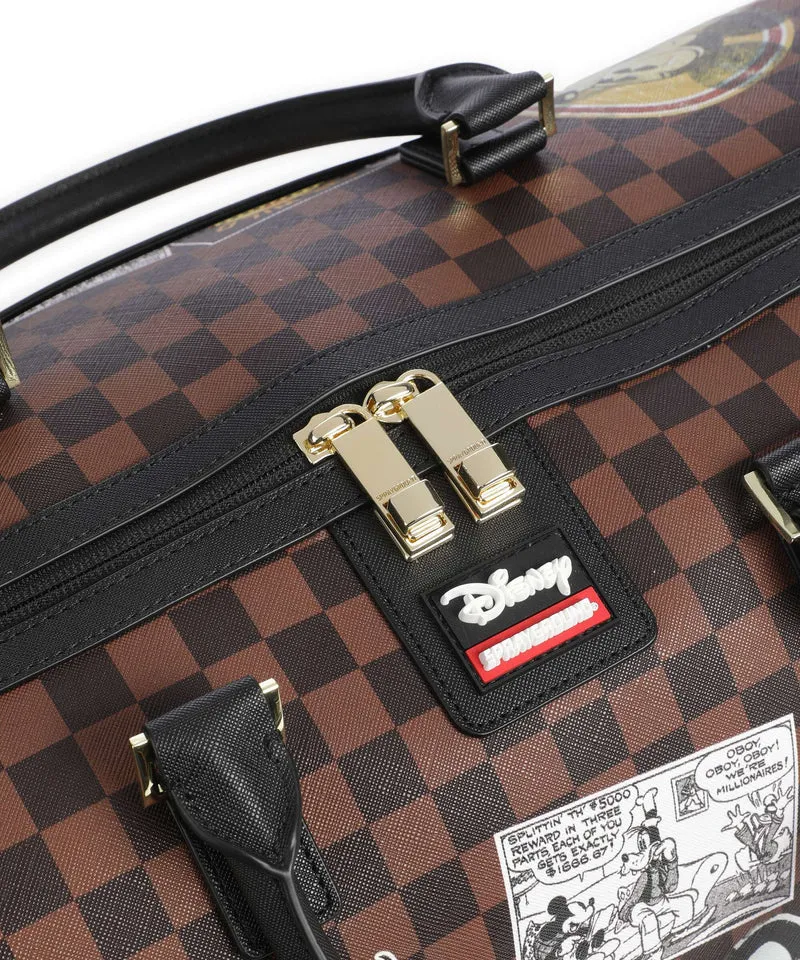 Sprayground Mickey Mouse Global Mogul Weekender brown