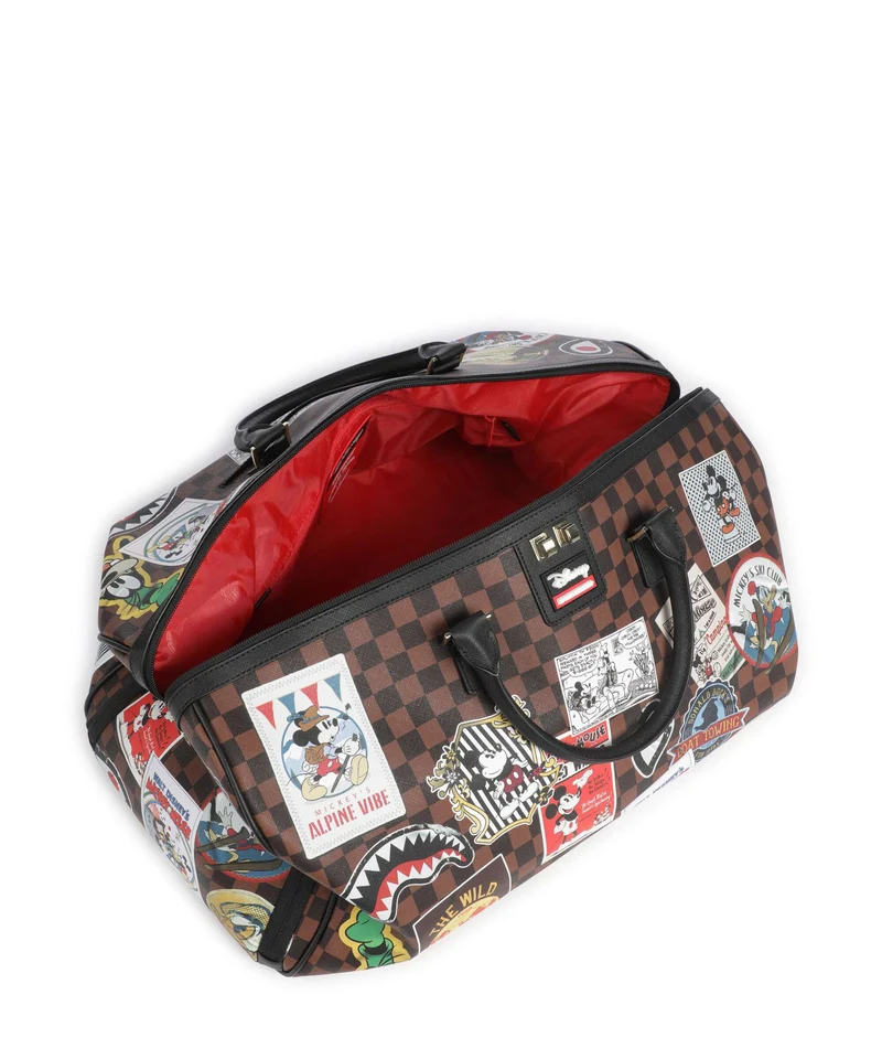 Sprayground Mickey Mouse Global Mogul Weekender brown