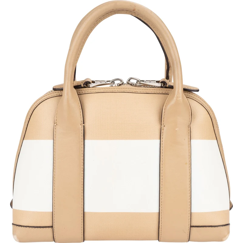 Coach Colorblock Stripe Mini Dome Satchel Handbag