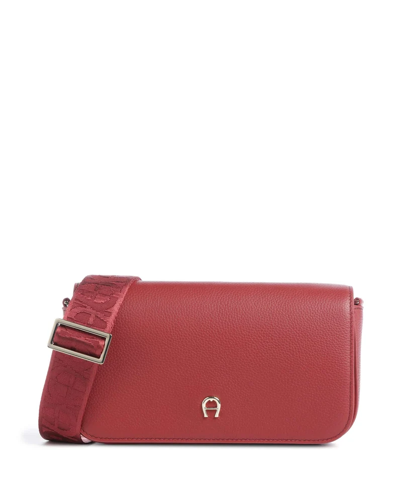 Aigner Zita S Umhängetasche burnt red