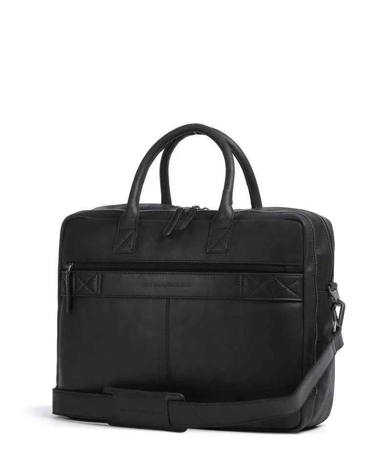 The Chesterfield Brand Wax Pull Up Cow Tacama Laptoptasche black