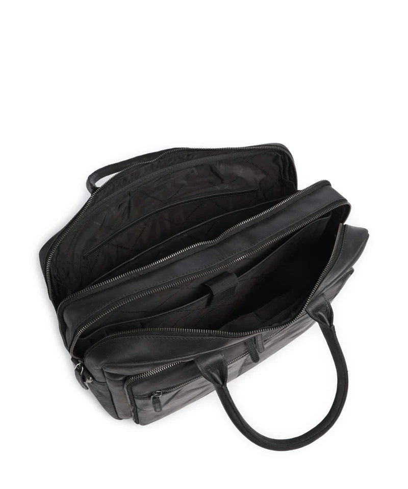 The Chesterfield Brand Wax Pull Up Cow Tacama Laptoptasche black
