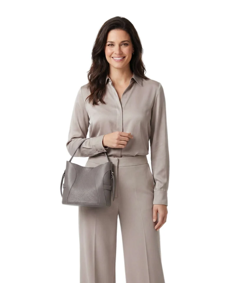 Aigner Deborah S Bucket Handtasche ash grey
