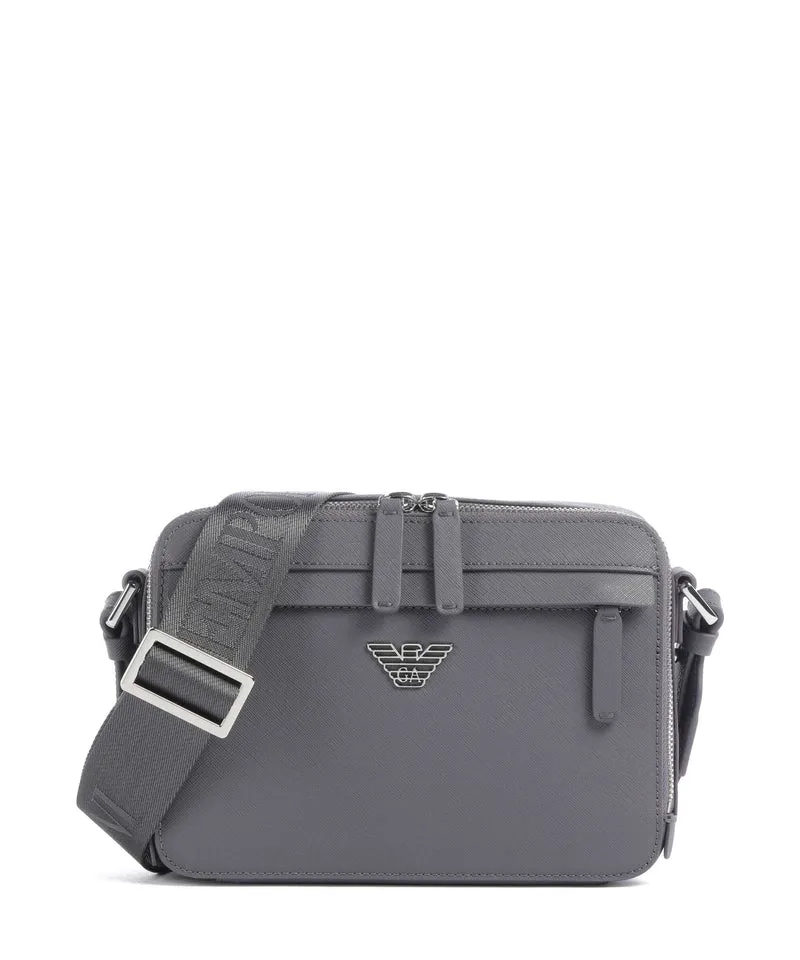 Emporio Armani Business Regenerated Umhängetasche grey