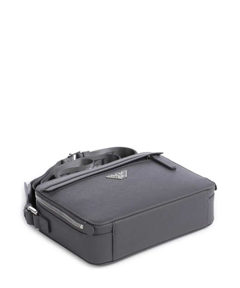 Emporio Armani Business Regenerated Umhängetasche grey