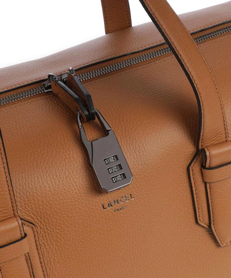 Lancel Charlie Weekender camel