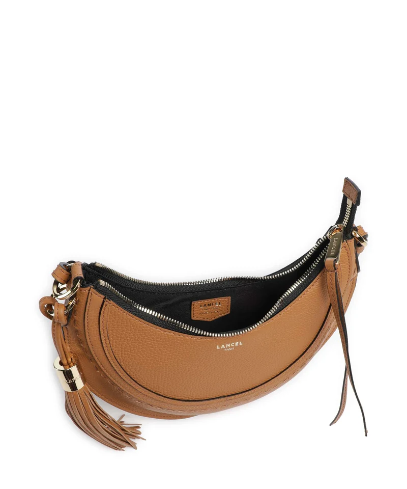 Lancel Hobohème S Schultertasche camel