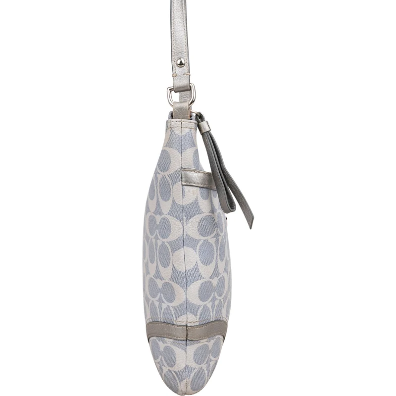 Coach Monogram Signature File Crossbody Bag