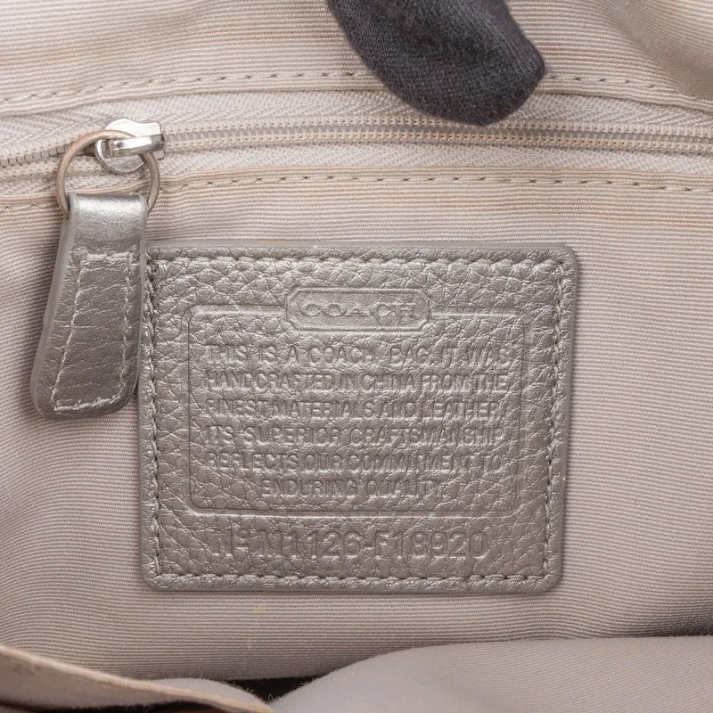 Coach Monogram Signature File Crossbody Bag