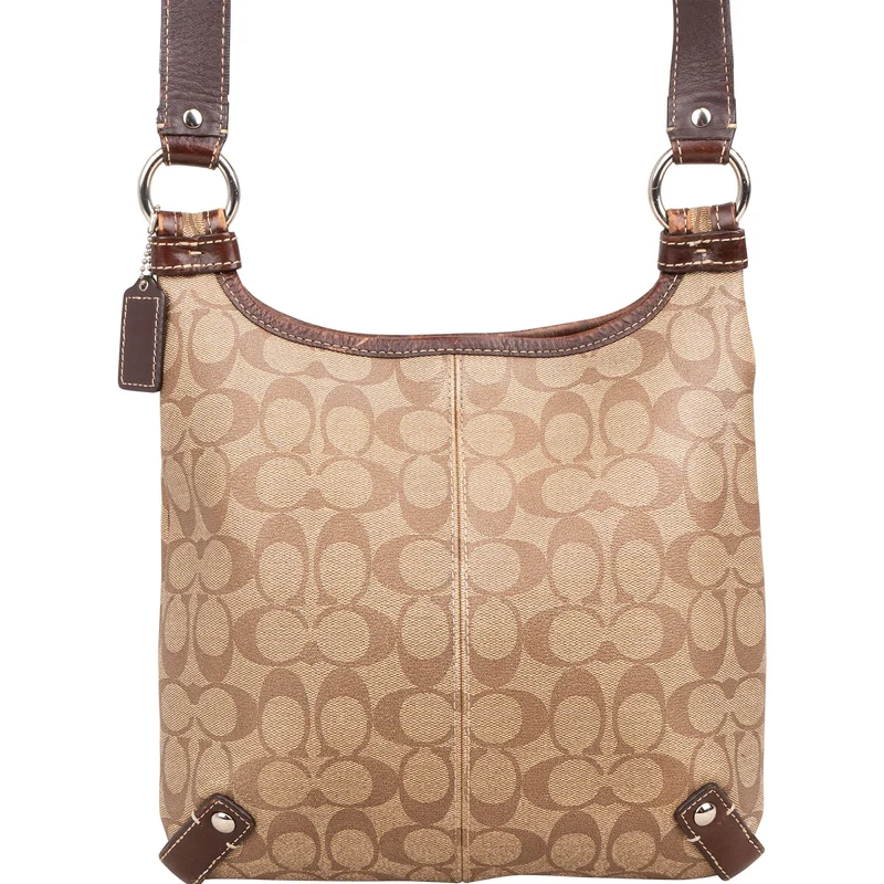 Coach Monogram Signature Canvas Duffle Crossbody Bag
