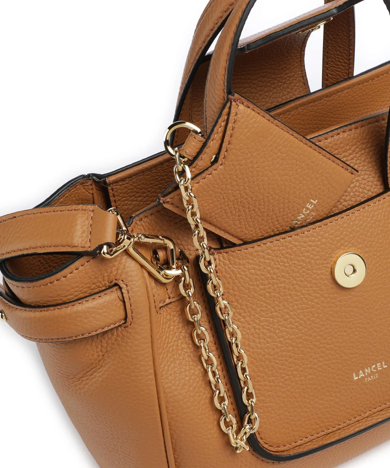 Lancel Théa S Handtasche camel