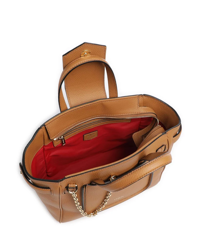 Lancel Théa S Handtasche camel