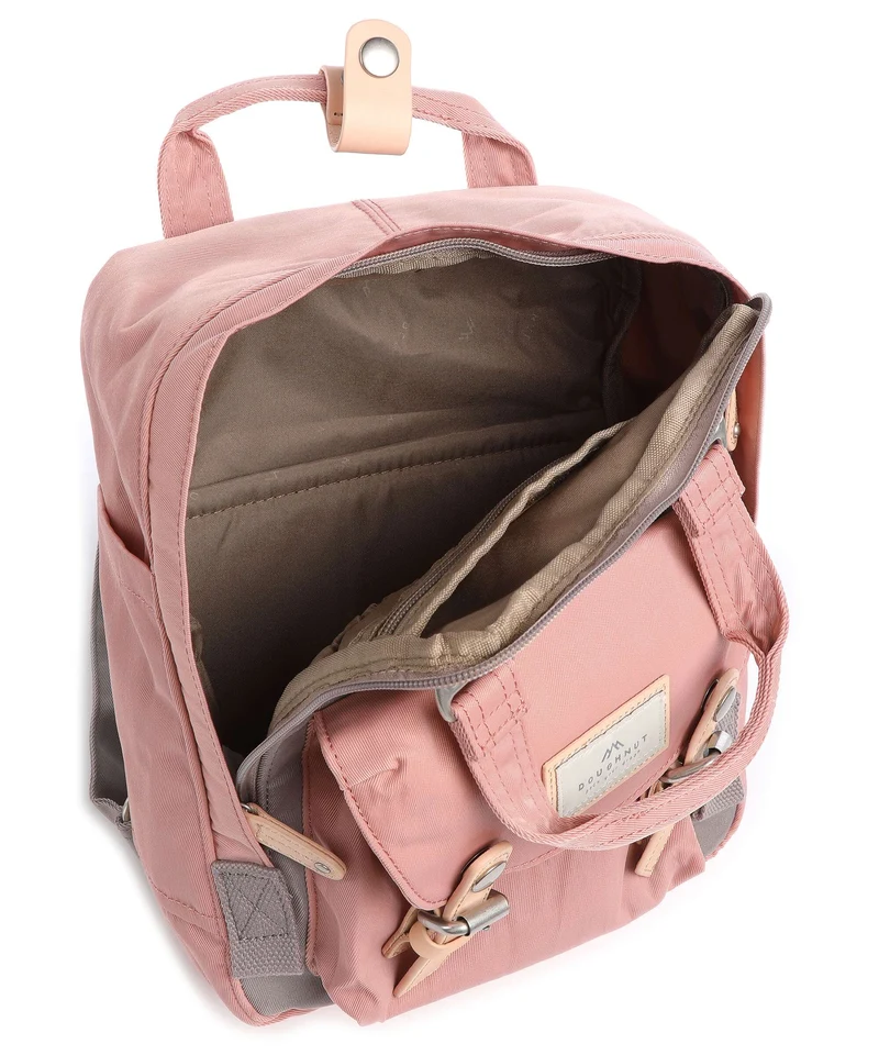 Doughnut Macaroon Mini Rucksack lavender/rose