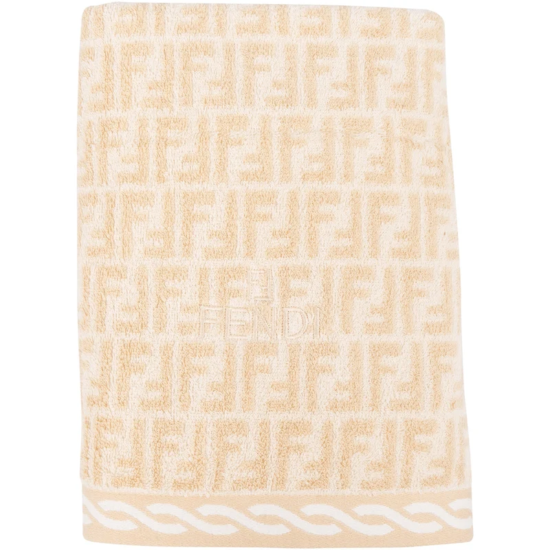 Fendi Monogram FF Emblem Towel