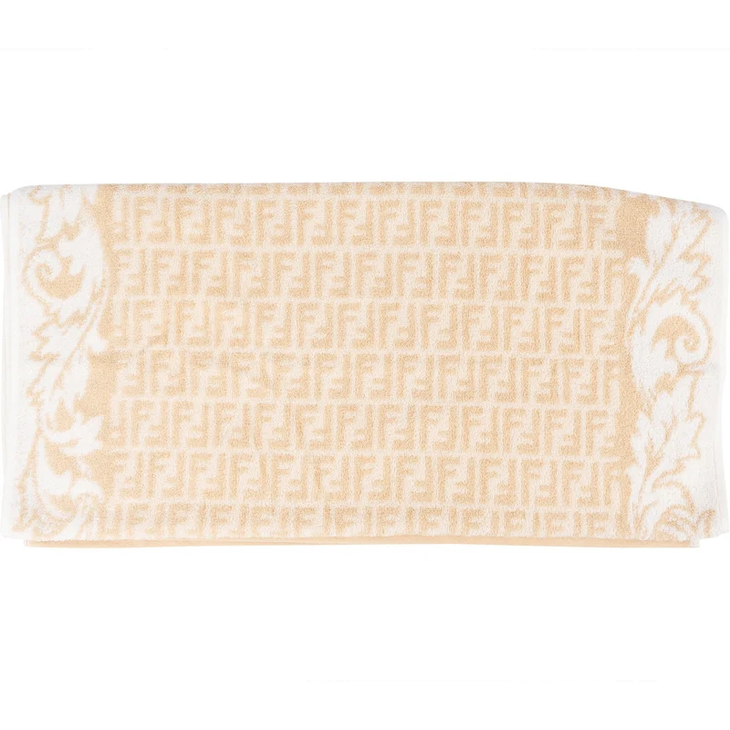Fendi Monogram FF Emblem Towel