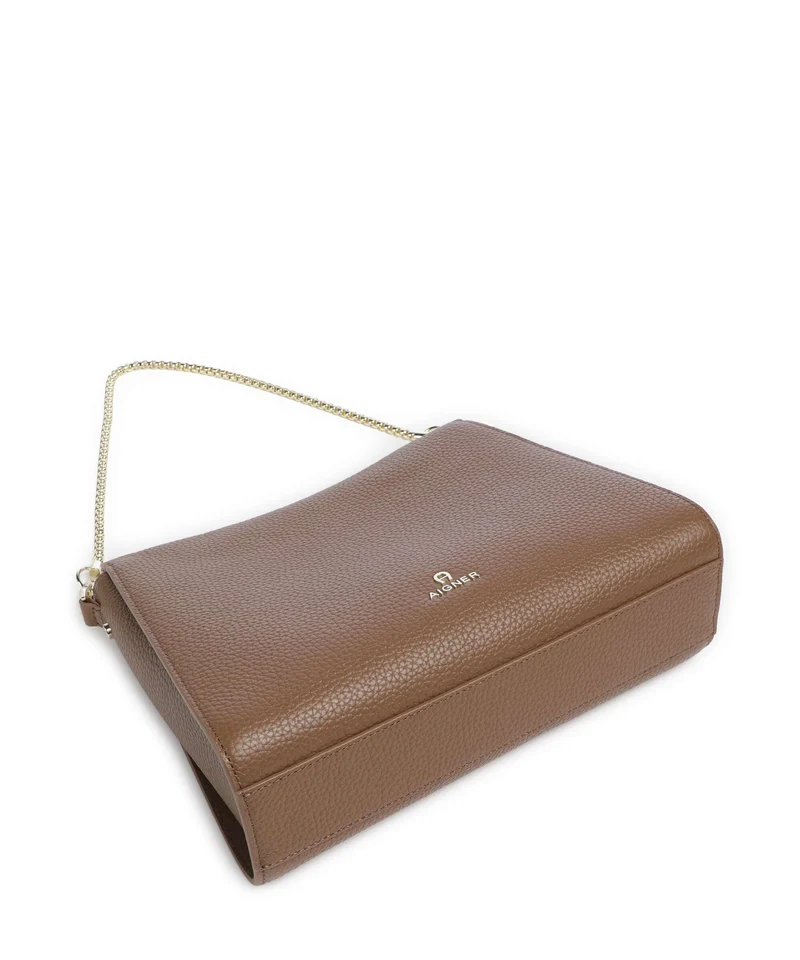 Aigner Ivy M Schultertasche saddle brown