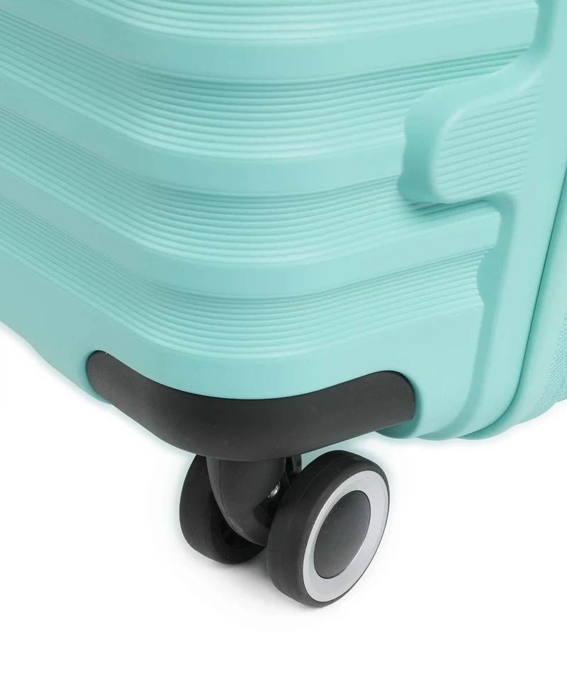 American Tourister Roadrush 4-Rollen Trolley Set aqua turquoise