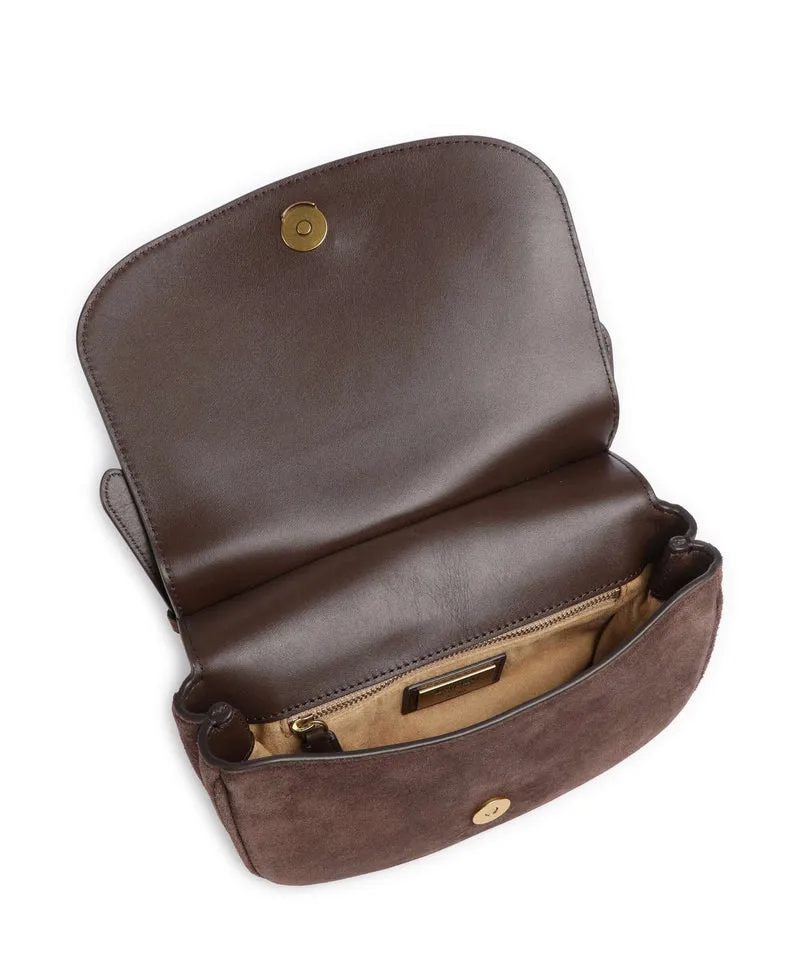 Lauren Ralph Lauren Marcy Medium Umhängetasche chestnut brown