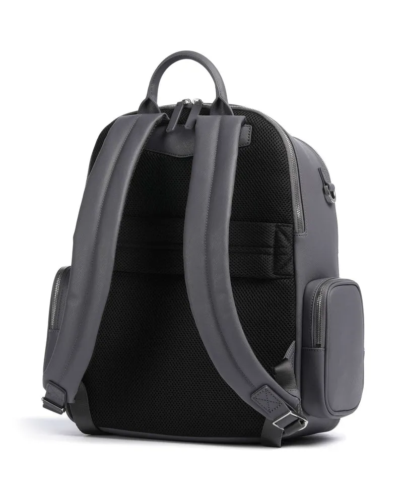 Emporio Armani Business Regenerated Rucksack grey
