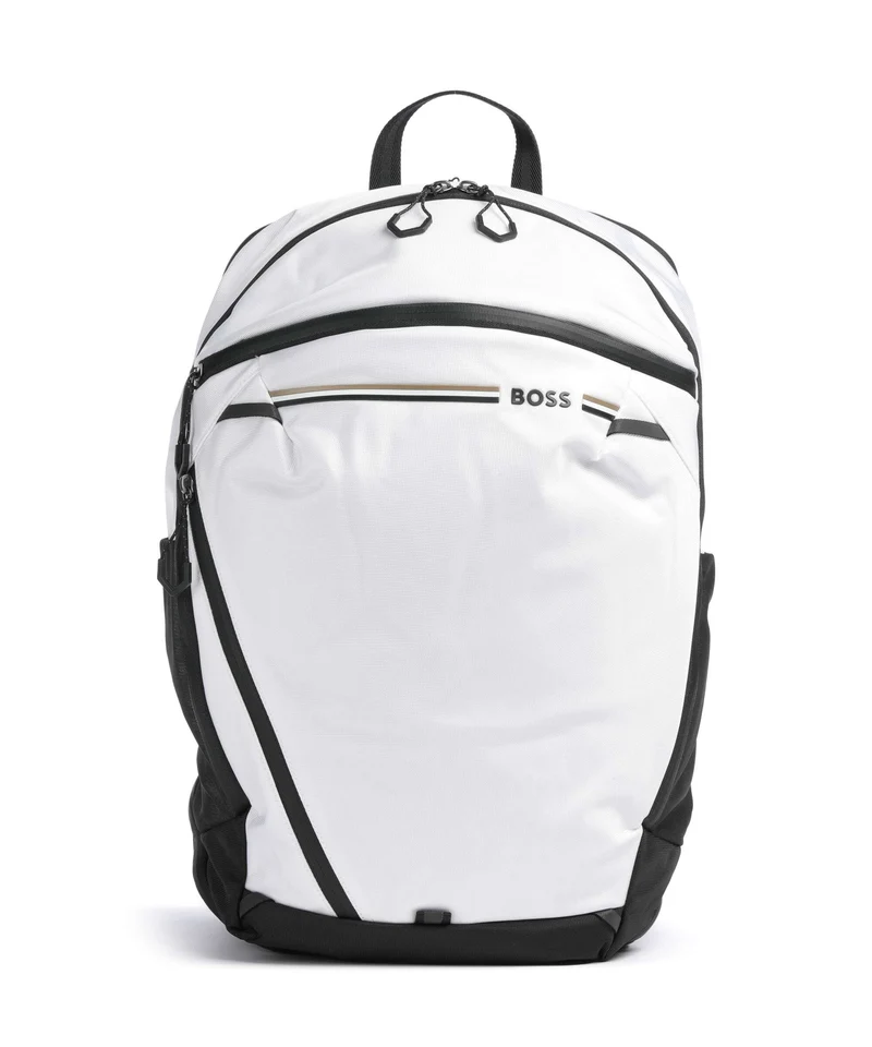 BOSS Stenson Rucksack white
