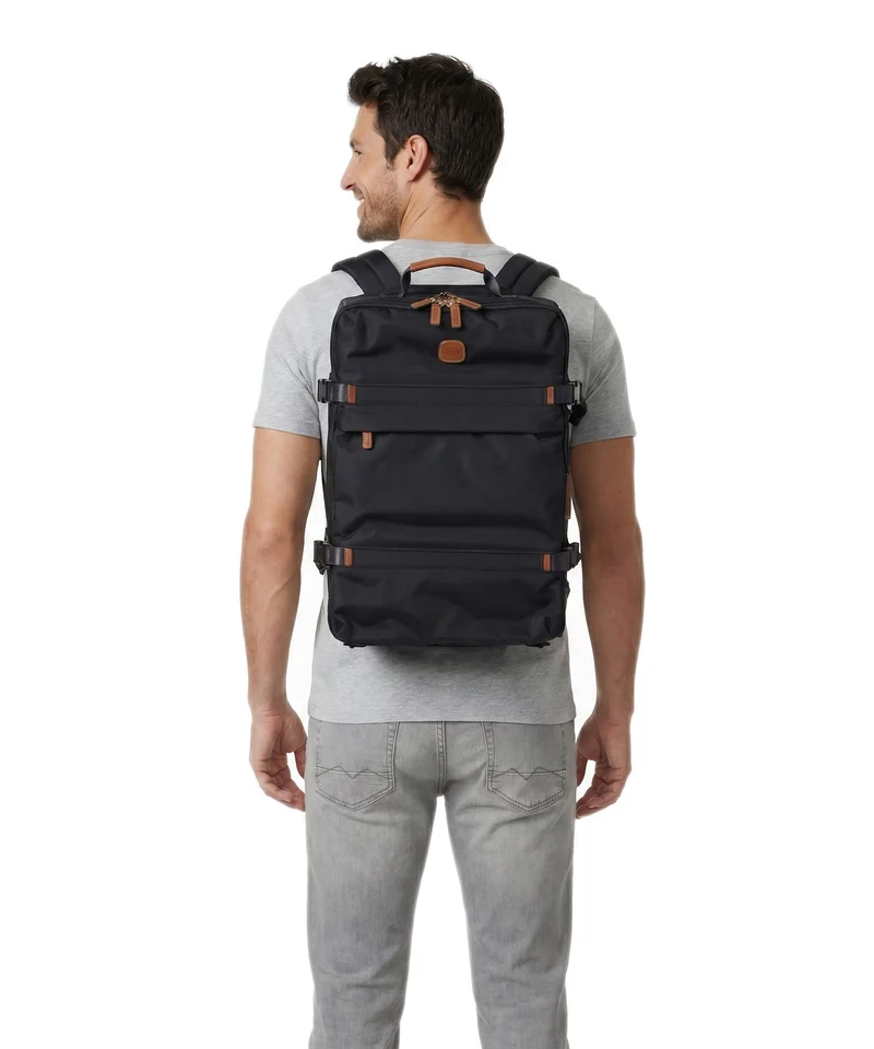 Brics X-Collection Rucksack-Trolley ocean blue