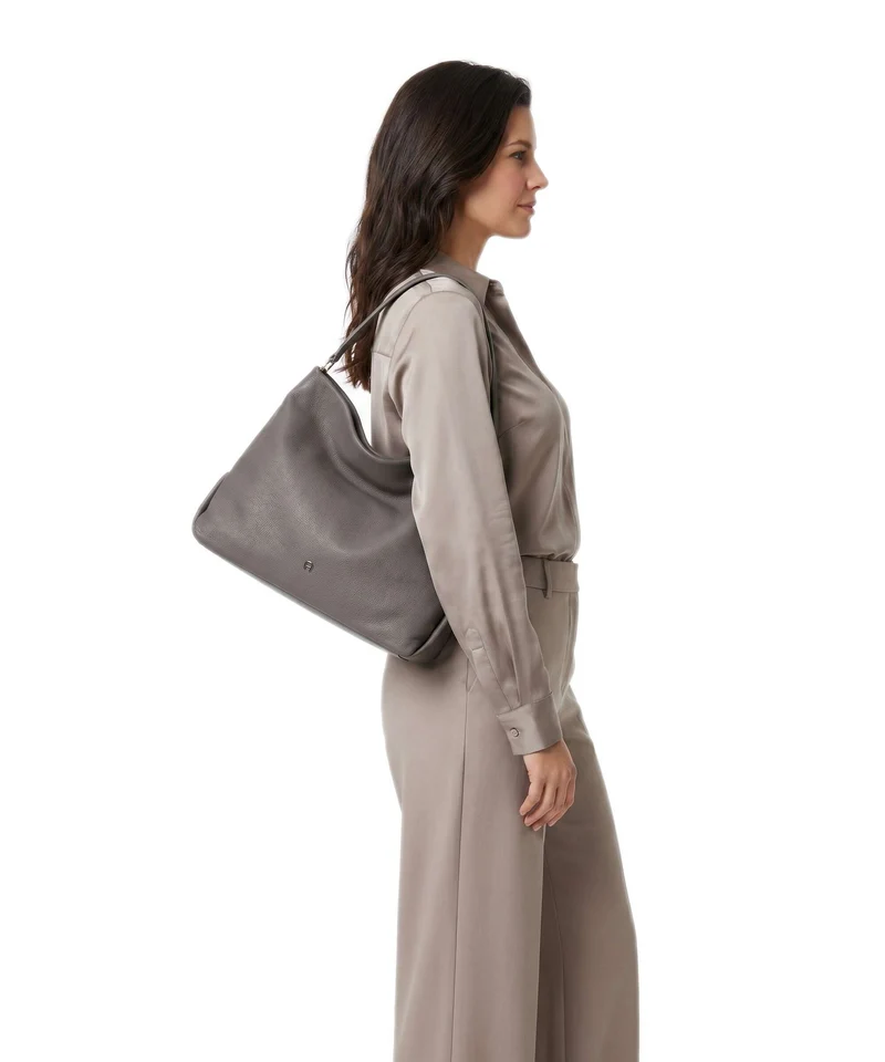 Aigner Paola M Beuteltasche ash grey