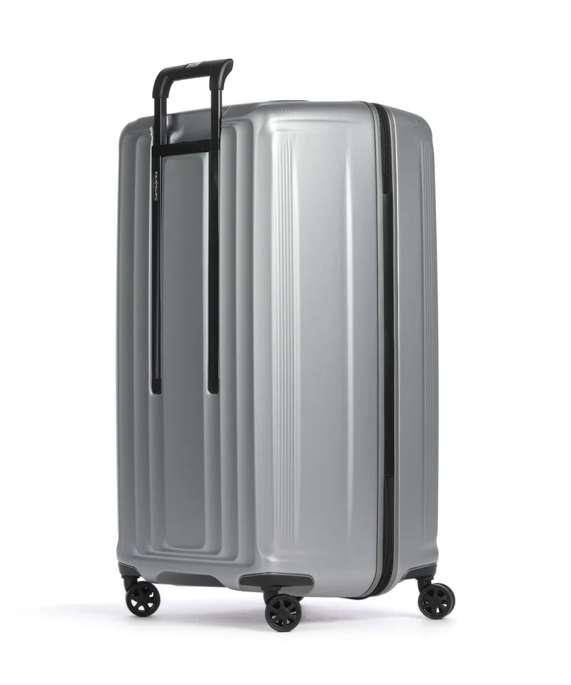 Samsonite Nuon 4-Rollen Trolley matt silver