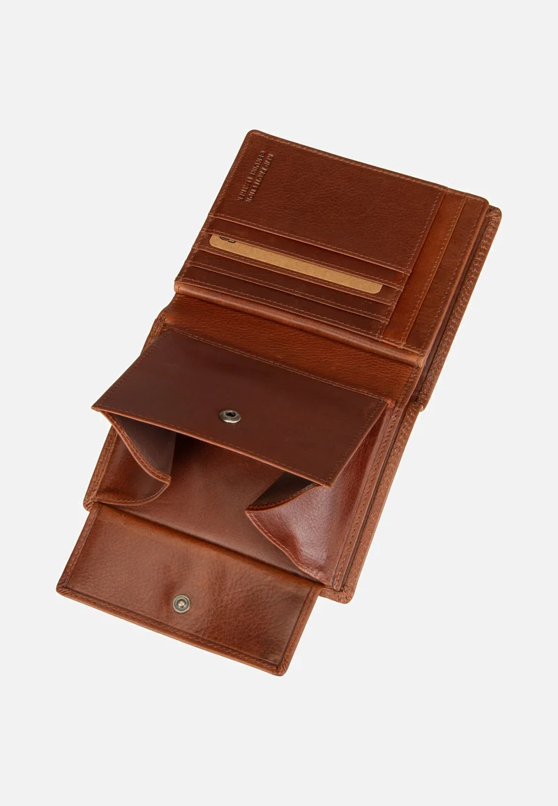 Waxy Vintage Kombibörse 2Tlg. RFID Tobacco Nut - Portemonnaie