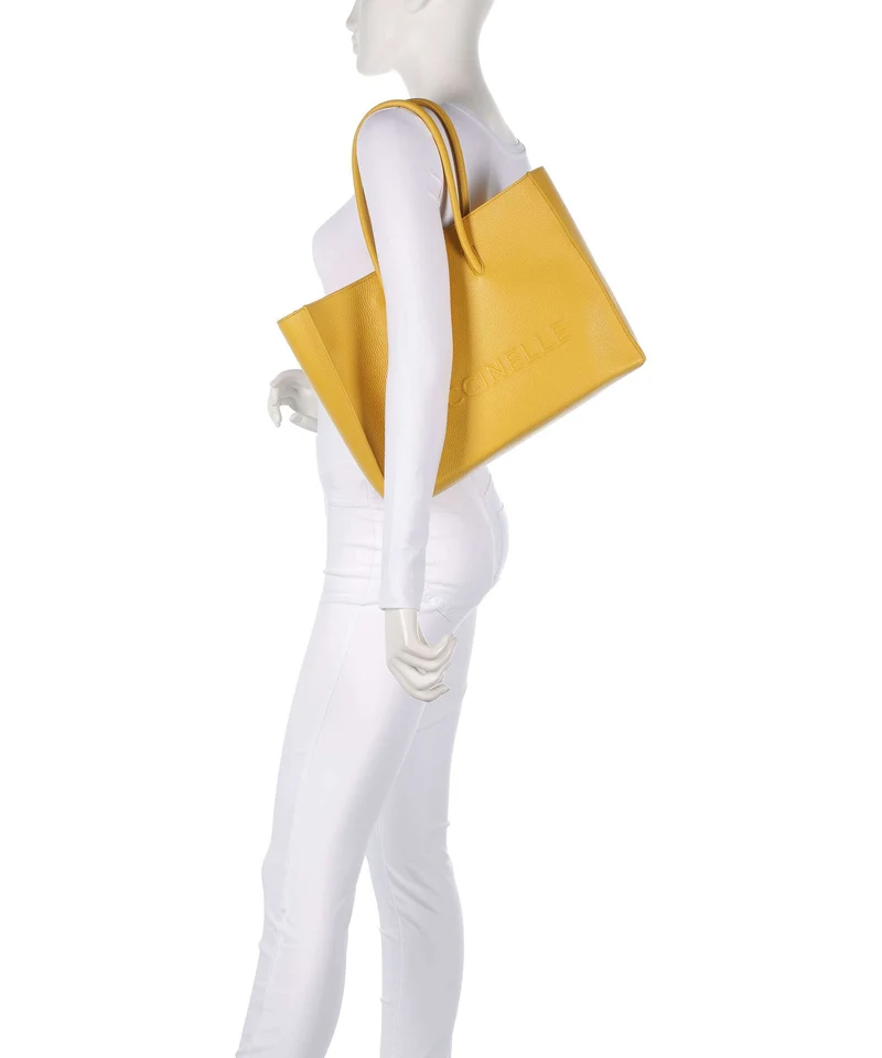 Coccinelle Myrtha Maxi Logo Shopper soleado
