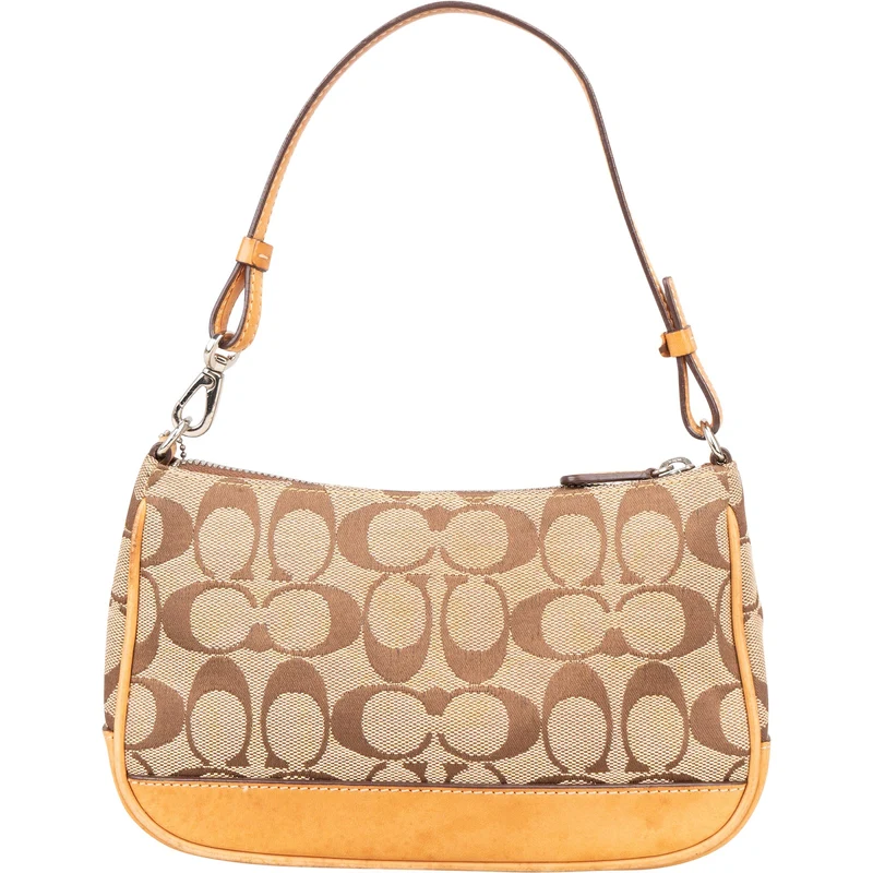 Coach Monogram Signature Canvas Demi Handbag