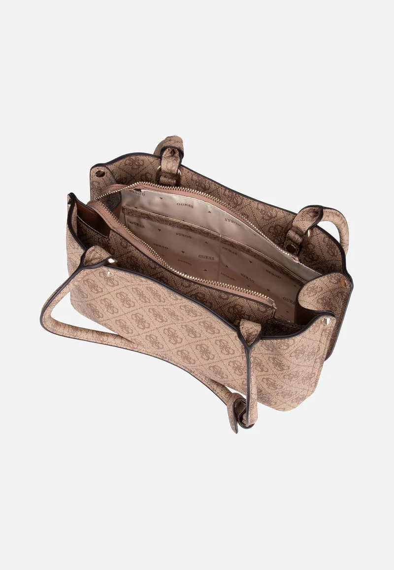 Meridian 2 Shoulder SAT 74090 Latte Logo - Schultertasche