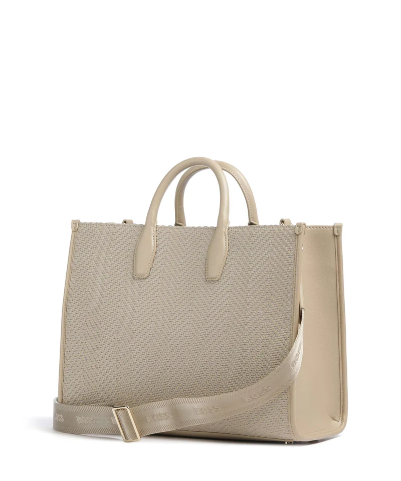 BOSS Sandy Handtasche light beige
