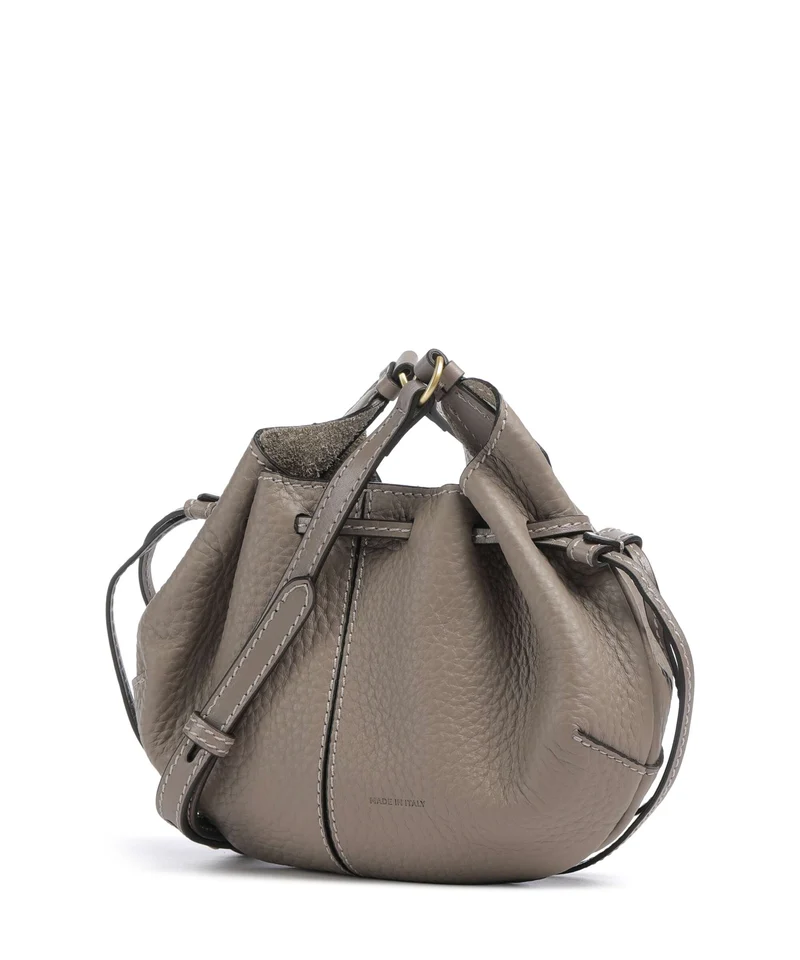 The Bridge Martina Bucket Handtasche greige