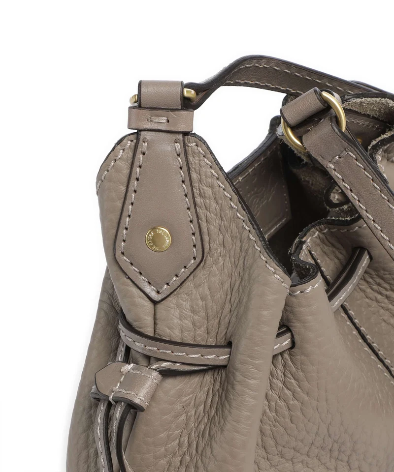 The Bridge Martina Bucket Handtasche greige