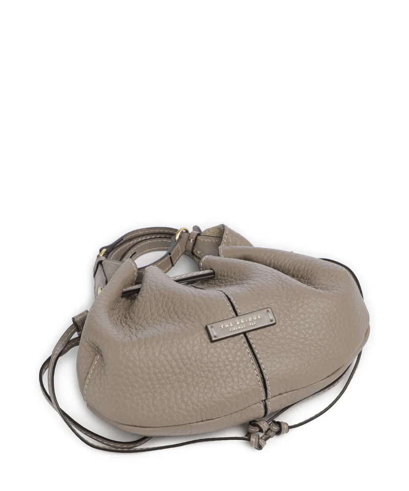 The Bridge Martina Bucket Handtasche greige