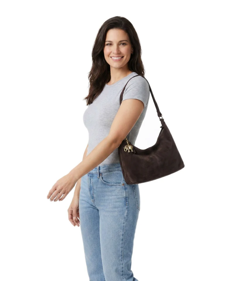Anokhi Beuteltasche chocolate