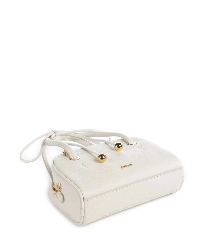 Furla Poppy Mini Handtasche panna