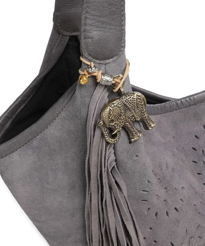 Anokhi Beuteltasche grey