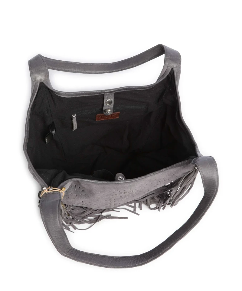 Anokhi Beuteltasche grey