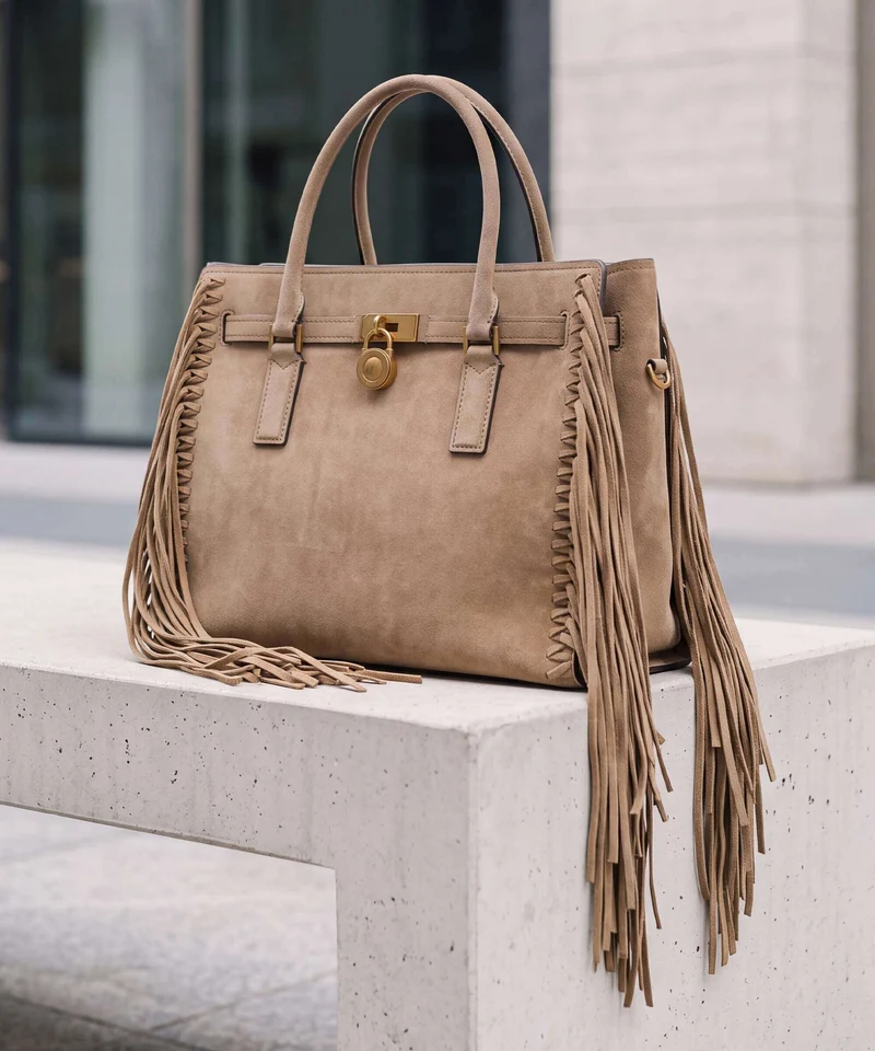 Michael Kors Hamilton Moderne Large Handtasche husk