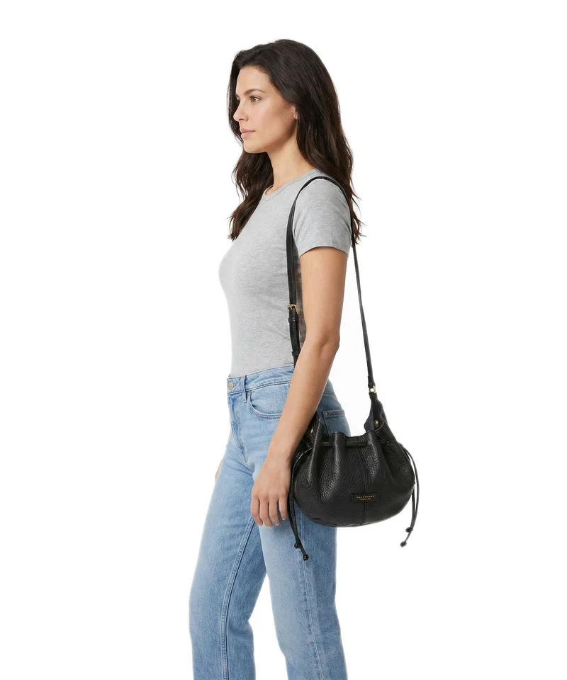 The Bridge Martina Bucket Handtasche nero