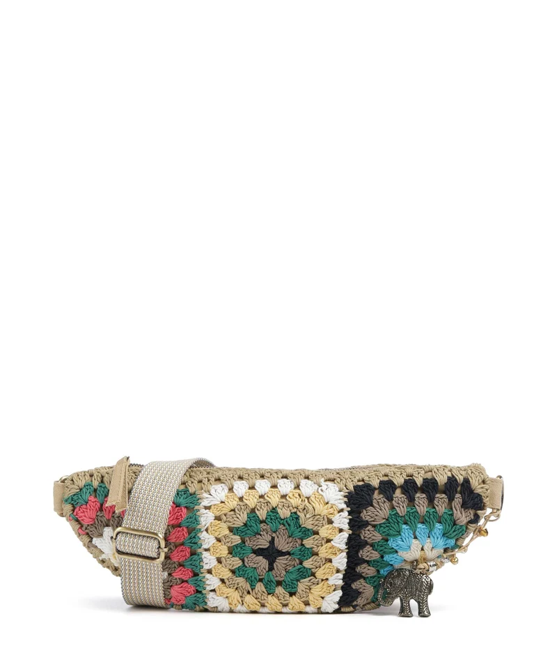 Anokhi Umhängetasche beige