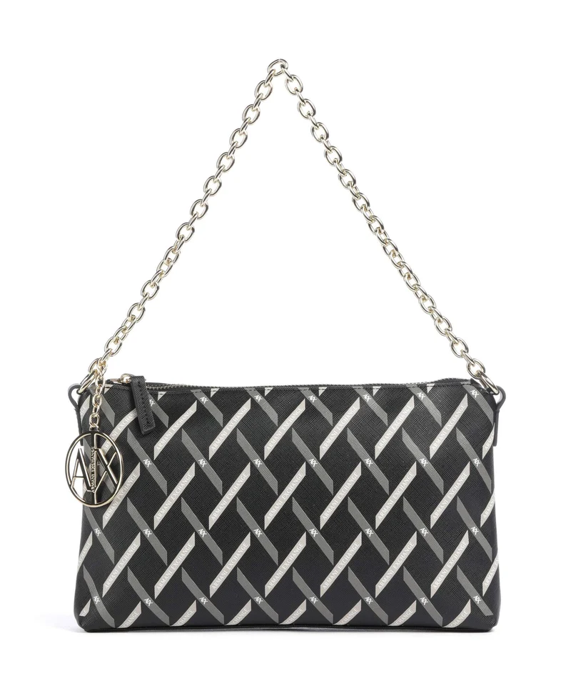 Armani Exchange Gynger Logo Schultertasche black